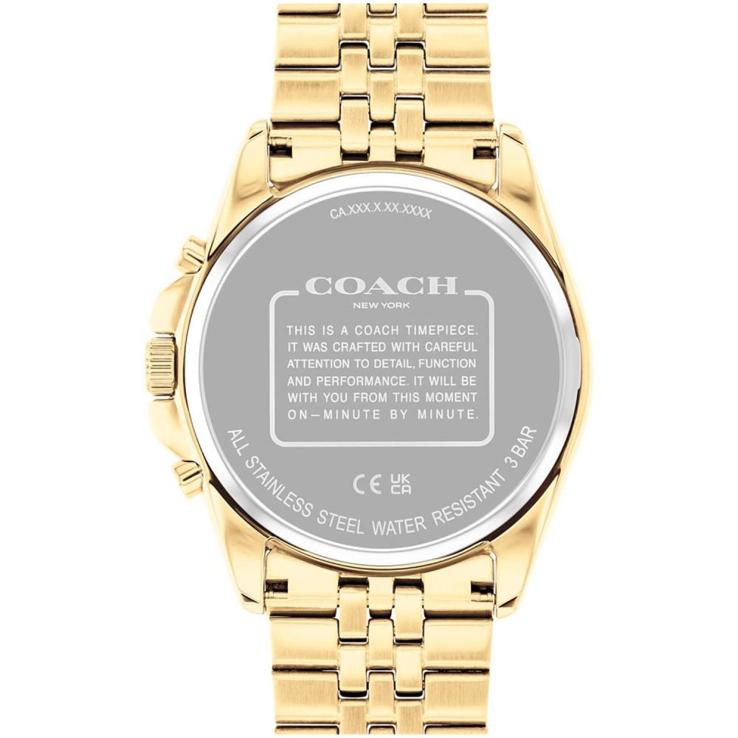 Men's Greyson Gold-Tone Stainless Steel Bracelet Watch 43mm