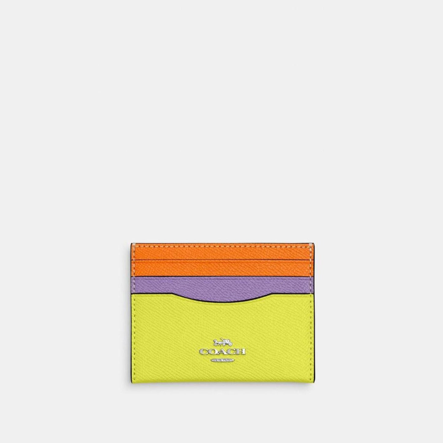 Coach Outlet Slim Id Card Case In Colorblock