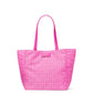Noel Printed Fabric Large Tote