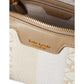 Spade Flower Jacquard Stripe Addy Medium Dome Crossbody