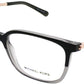 Michael Kors Bly MK 4047 3280 53mm Womens Rectangle Eyeglasses 53mm