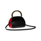 Gallery Color-Blocked Smooth Leather Top-Handle Satchel