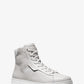 Keating Pebbled Leather High-Top Sneaker