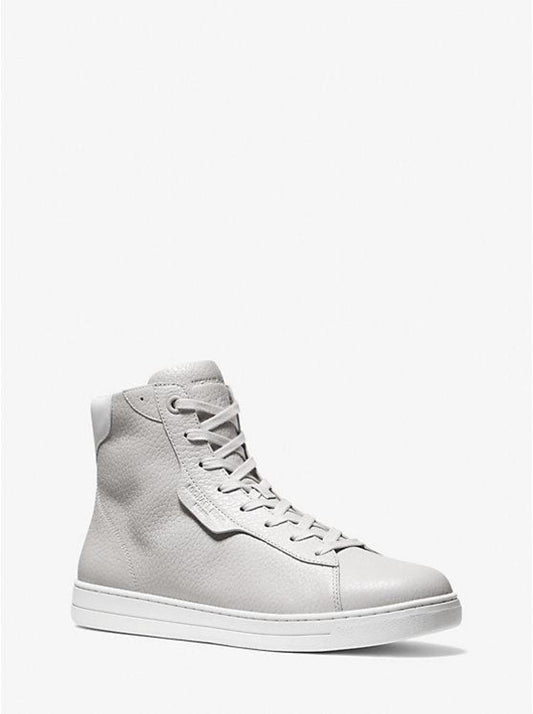 Keating Pebbled Leather High-Top Sneaker