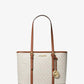 Jet Set Travel Small Logo Top-Zip Tote Bag