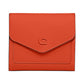 Wyn Tonal C Hardware Small Crossgrain Leather Wallet