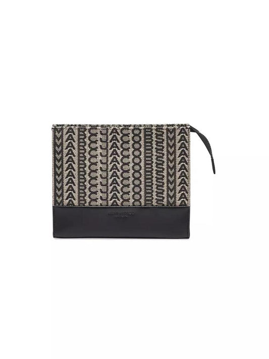 The Travel Monogram Canvas Pouch