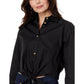 Poplin Tie Shirt