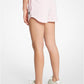 Stretch Cotton Drawstring Shorts