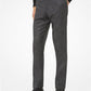 Slim-Fit Metallic Wool-Blend Trousers
