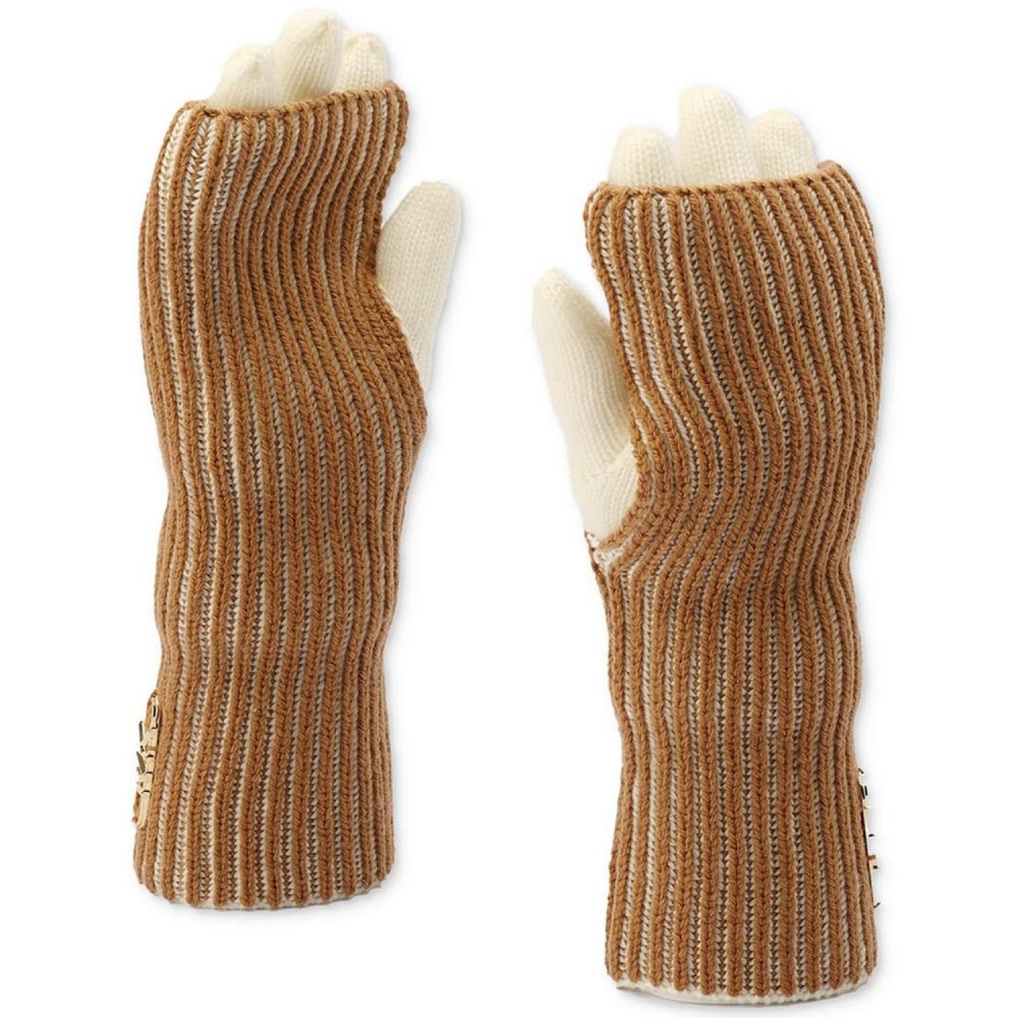 Women's 3-in-1 Plaited Fisherman Ribbed Gloves