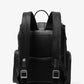Hudson Signature Logo and Leather Cargo Backpack