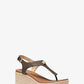 Laney Logo Espadrille Wedge Sandal