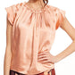 Cara Top In Apricot