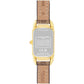 Women's Cadie Tan Signature Canvas Strap Watch, 28.5 x 17.5mm