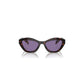 Women's Low Bridge Fit Sunglasses, Mirror PR A02SF