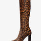 Carly Leopard Print Calf Hair Boot