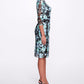 Embroidered Tulle Cocktail Dress