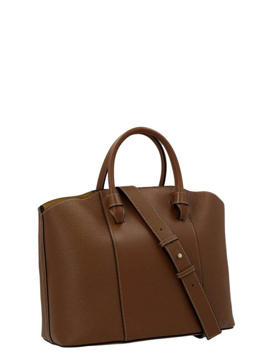 Furla Logo Debossed Tote Bag