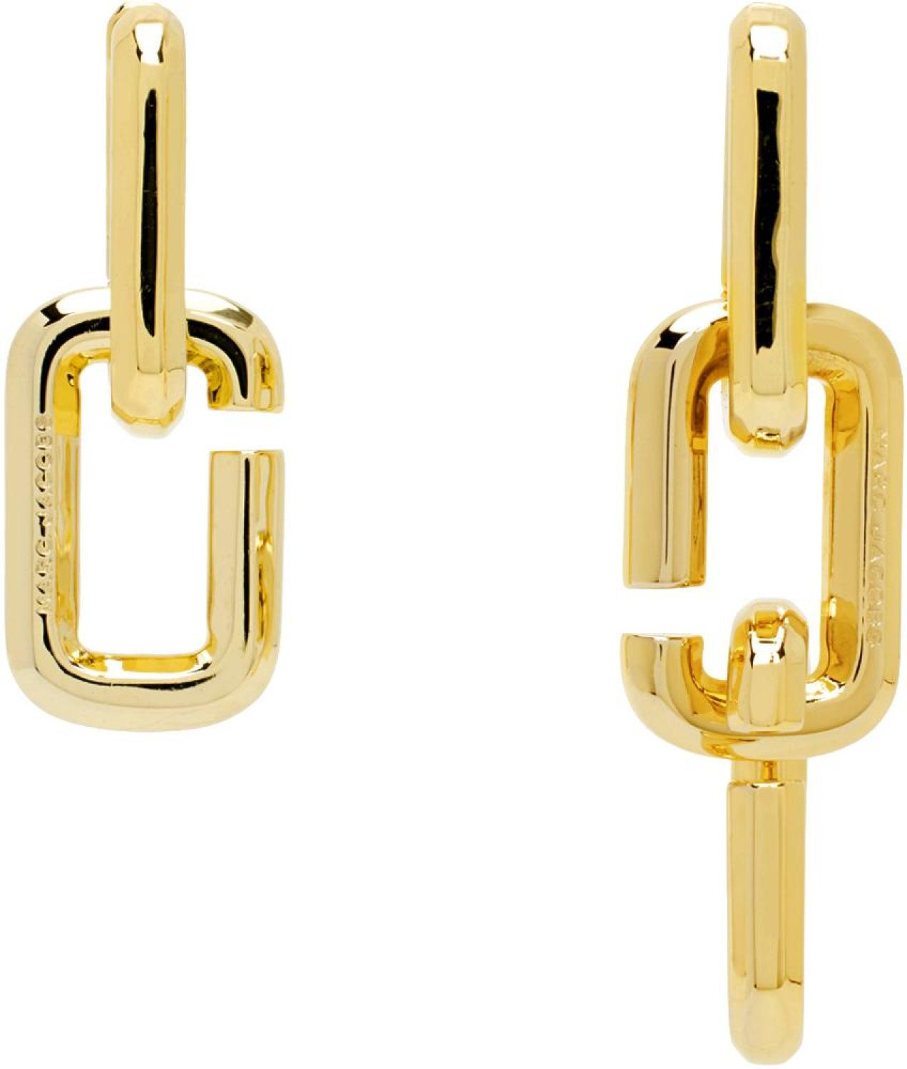 Gold 'The J Marc' Earrings