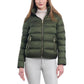 Women's Hooded Packable Bomber Puffer Coat