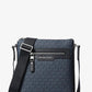 Hudson Medium Signature Logo Crossbody Bag