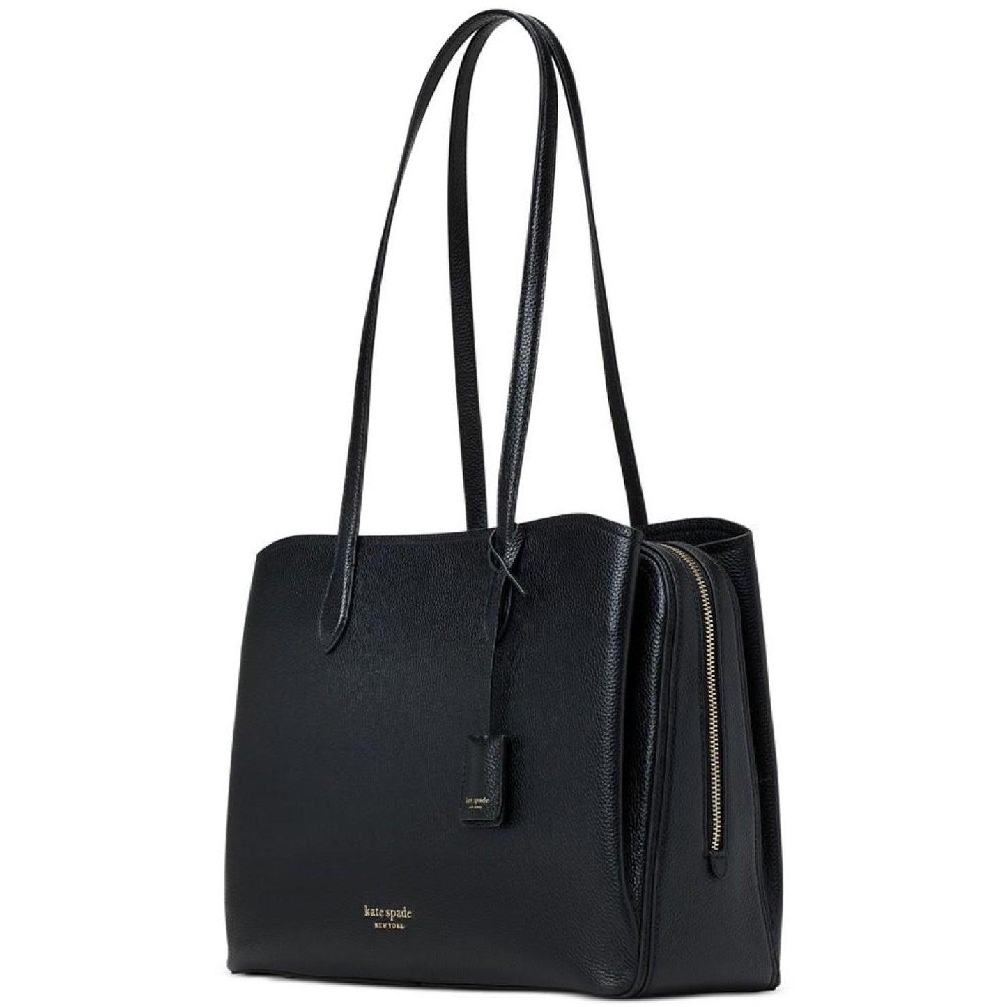 Hudson Pebbled Leather Large Work Tote