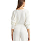 Cotton-Blend Dolman-Sleeve Sweater