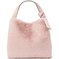 Knott Faux Fur Small Crossbody Tote