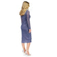 Petite Printed Twist-Front Dress