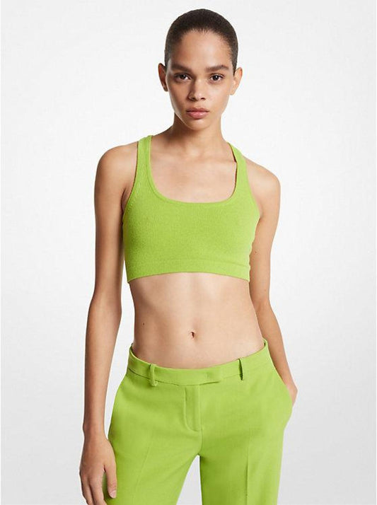 Cashmere Cropped Tank Top