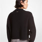 Embellished Logo Wool Blend Sweater
