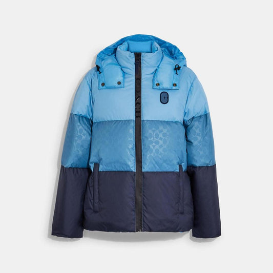 Coach Outlet Colorblock Down Jacket