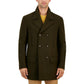 Men's Classic Fit Double-Breasted Wool Blend Peacoats