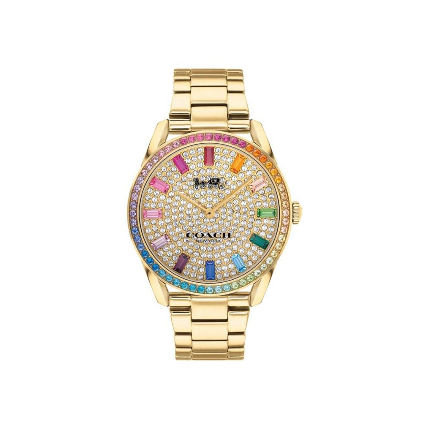 Women's Preston Rainbow Gold-Tone Bracelet Watch