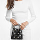 Mercer Small Logo Embossed Leather Bucket Bag