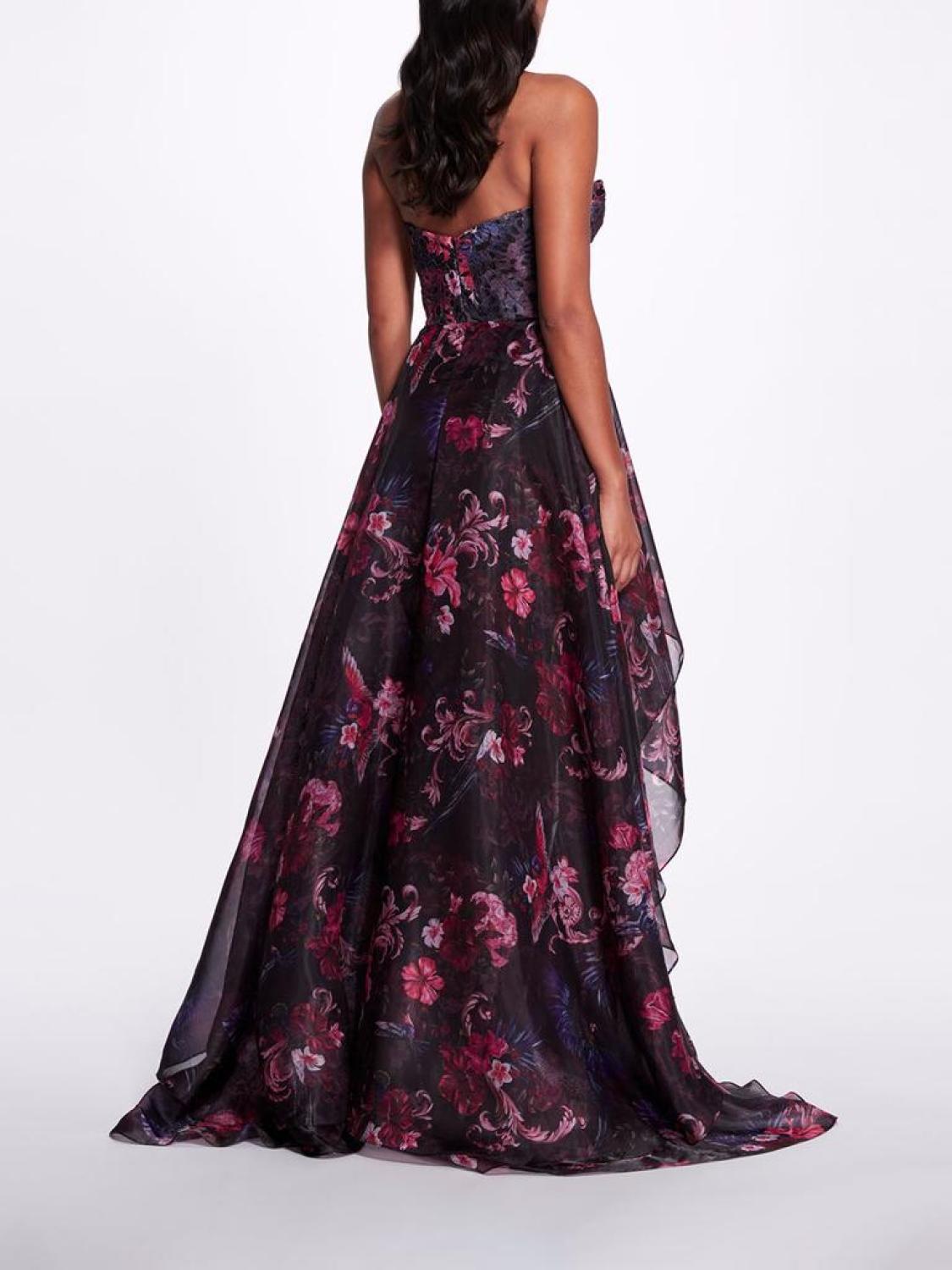 High-Low Sweetheart Gown