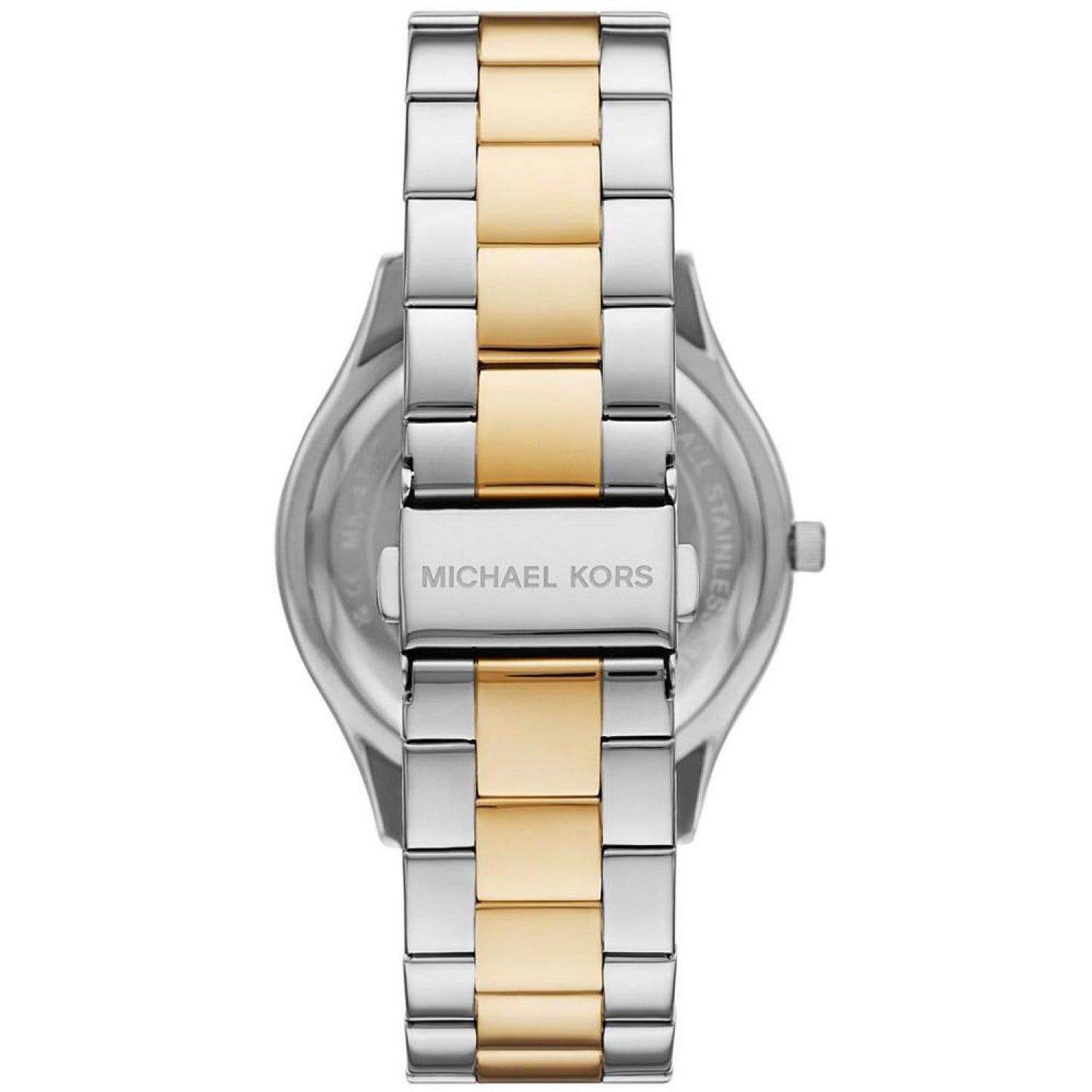Women's Slim Runway Three-Hand Two-Tone Stainless Steel Watch 42mm