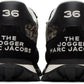 Black & White 'The Monogram Jogger' Sneakers