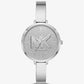 Charley Pavé Silver-Tone Watch