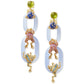 Gold-Tone Take The Leap Linear Earrings