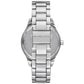 Women's Layton Three-Hand Silver-Tone Stainless Steel Bracelet Strap Watch 38mm