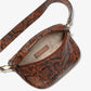 Slater Extra-Small Snake Embossed Leather Sling Pack