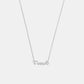 Coach Outlet Logo Script Necklace