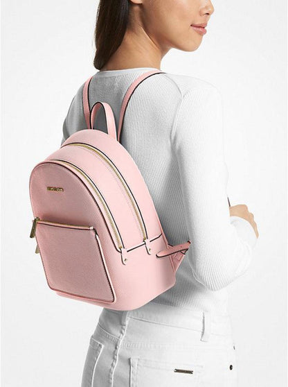 Adina Medium Pebbled Leather Backpack