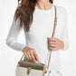 Jet Set Medium Signature Logo and Patent Double-Zip Crossbody Bag