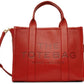 Red 'The Leather Medium Tote Bag' Tote