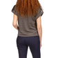 Stripe Snap Epaulette T-Shirt
