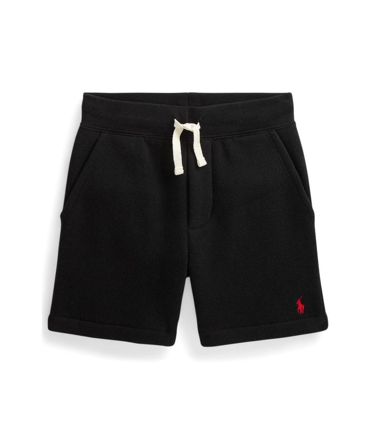 Cotton Blend Fleece Shorts (Little Kids)