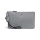 Polished Pebble Leather Small Wristlet